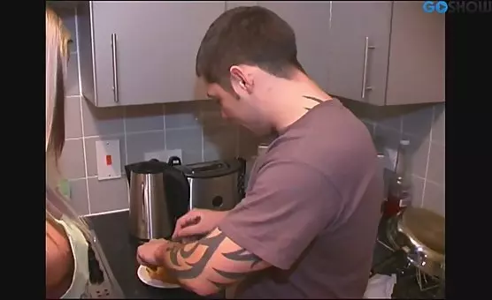 Blonde Housewife Sucks Him Off and Rides His Cock